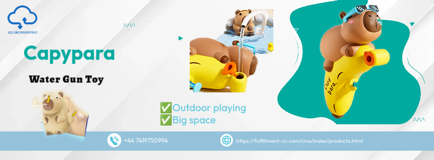 Summer dropship best sellers capybara watergun